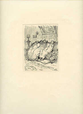 Дубинский Давид Александрович. Иллюстрация к рассказу М. Твена